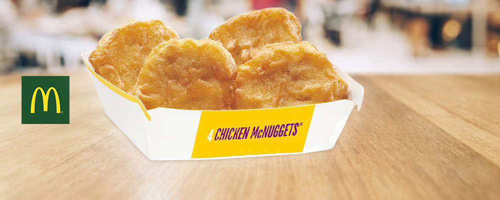 MC DONALD'S : 1 boîte de 4 nuggets offert !