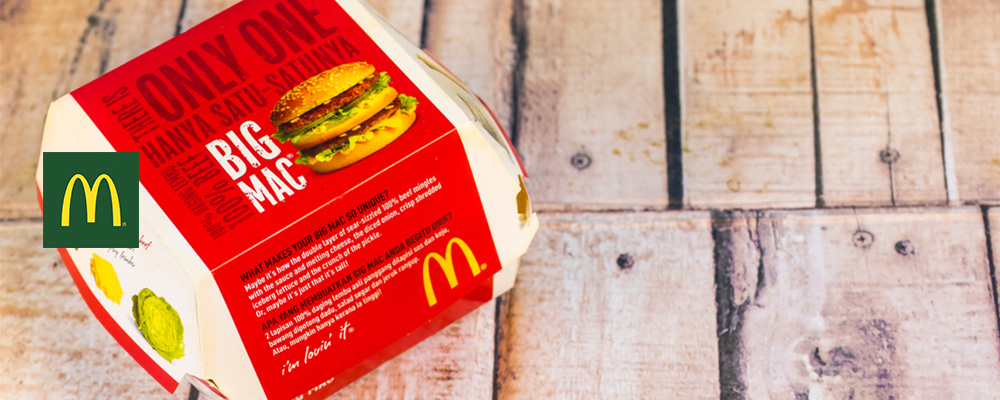 Mc Donald's (4 chemin) : le même burger offert