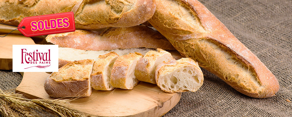 Le Festival des Pains : 1 pain au chocolat ou 1 croissant offert