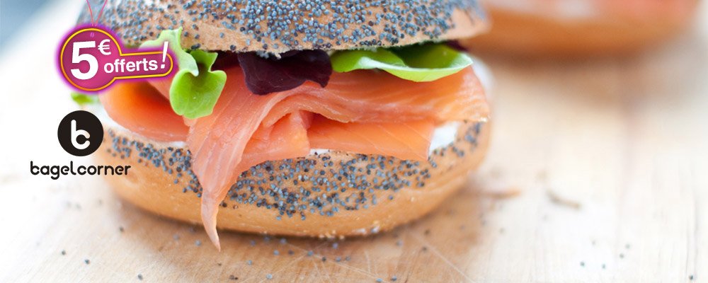 Bagel Corner : 5€ offert