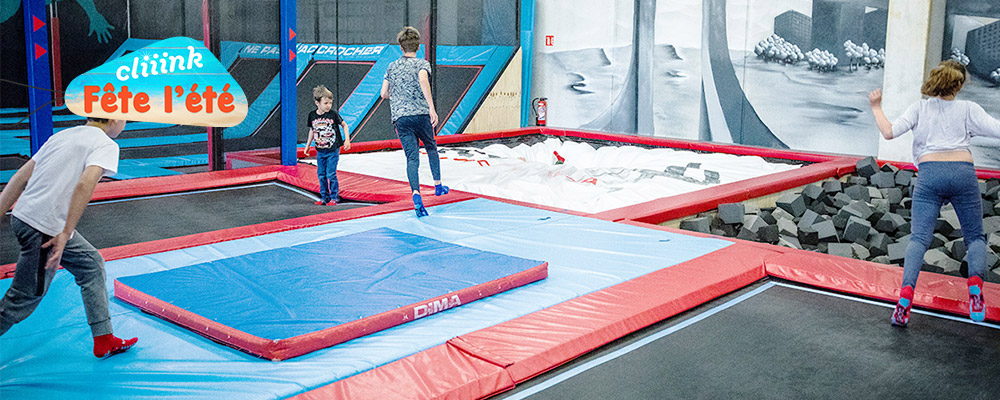 Salto Trampoline Arena Cannes : 1 session 1h offerte!