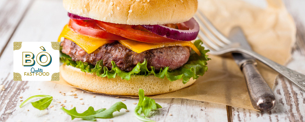 BÒ Quality Fast Food : un burger à composer offert !