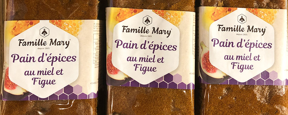 FAMILLE MARY : Un pain d'épice artisanal offert