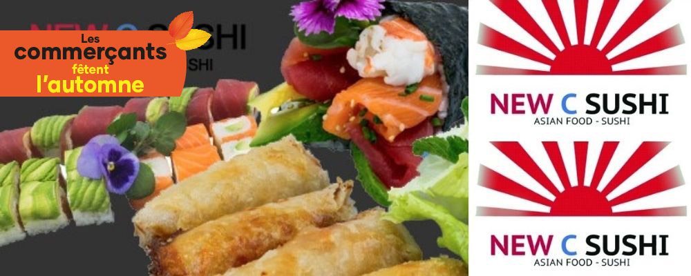 Restaurant NEW C SUSHI : 5€ offerts