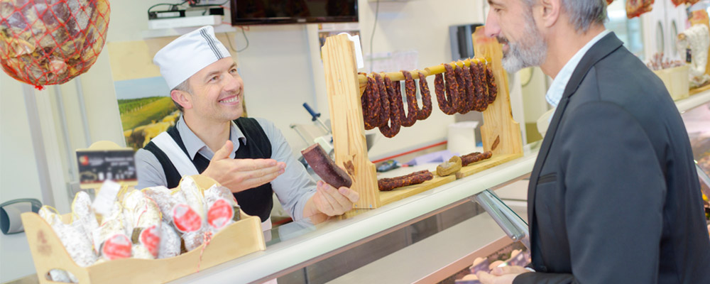 Boucherie L'ou croustet: Un steack-haché offert