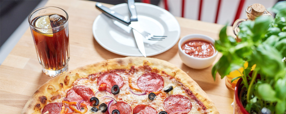 Diroma pizza : Une pizza offerte