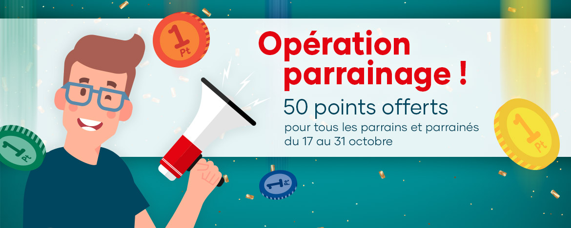 Opération parrainage ! 🔊 Opération parrainage ! 🔊