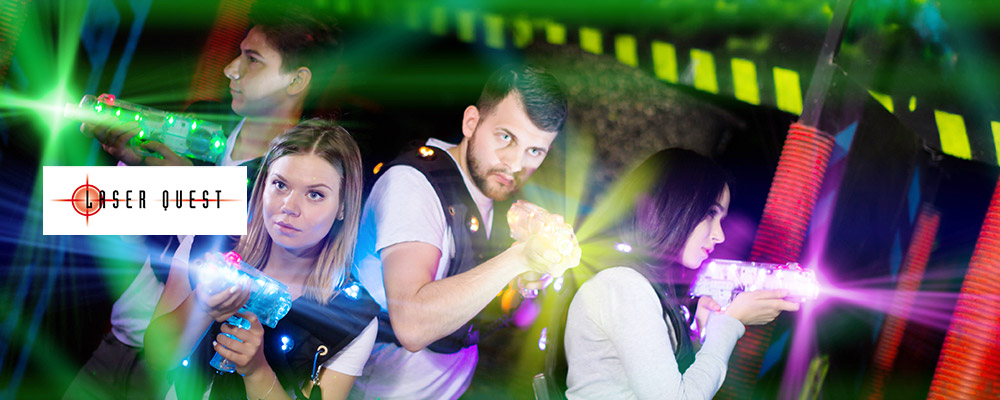 Laser Quest Laser Game : 6€ offerts