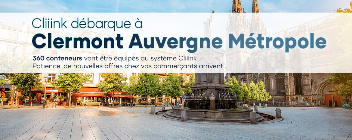 Cliiink débarque à Clermont Ferrand ! Cliiink débarque à Clermont Ferrand !