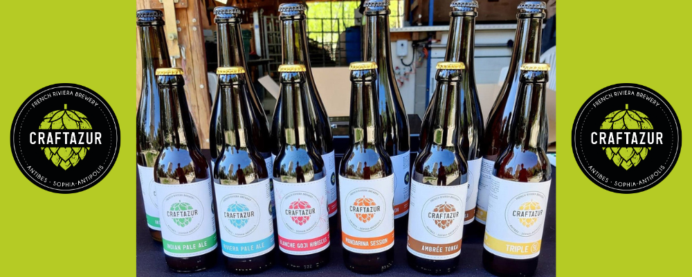 CRAFTAZUR - Brasserie Artisanale d'Antibes : 10% de remise immédiate