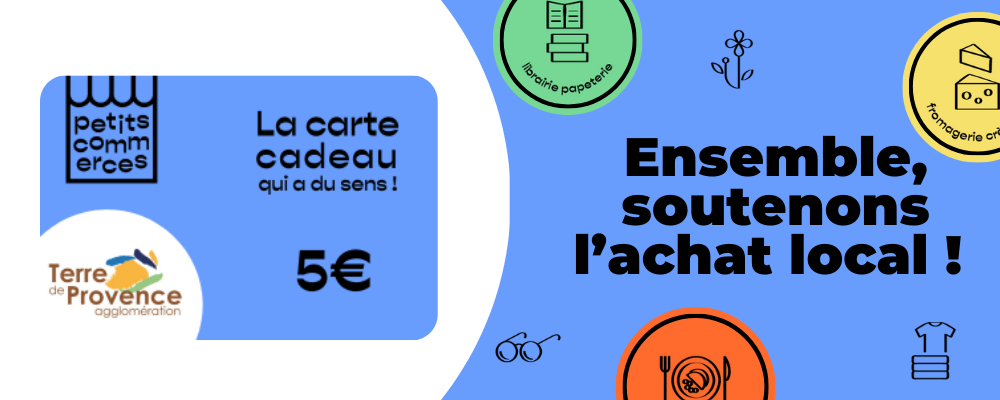 Petitscommerces Terre de Provence : 5€ offerts