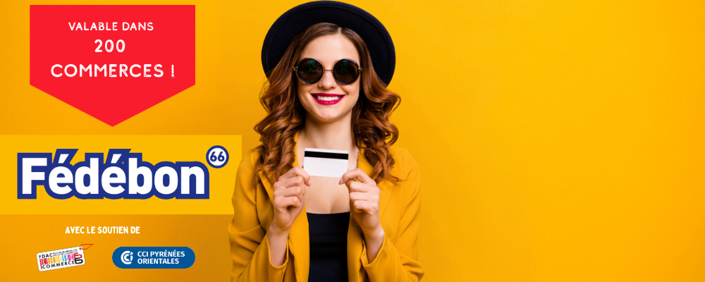 Chèque Fédébon : 5€ offerts chez 200 commerçants