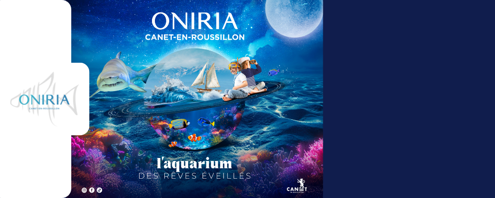 Aquarium ONIRIA: 2€ de réduction sur votre entrée